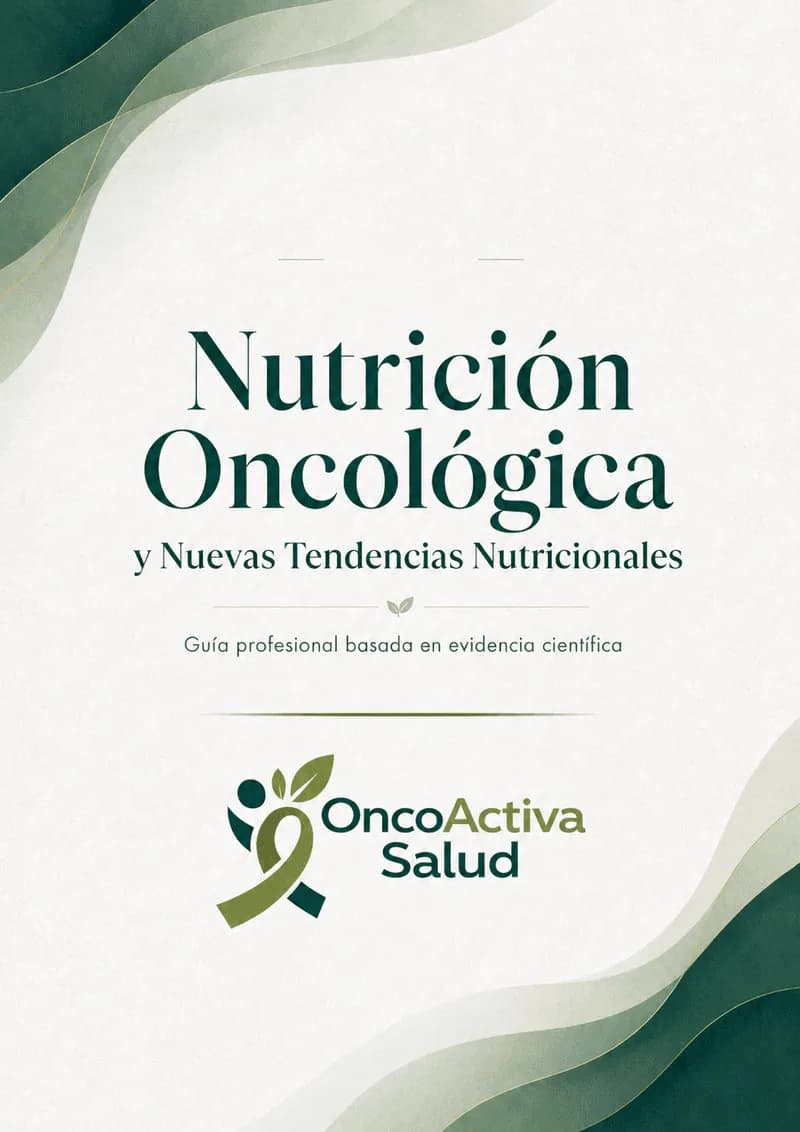 Portada del ebook: Nutrición Oncológica y Nuevas Tendencias Nutricionales